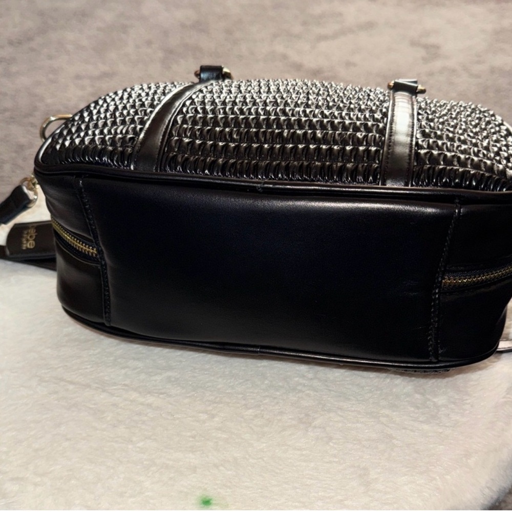 Bebe Yara Woven Satchel - Picture 3 of 6